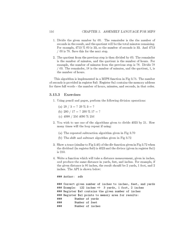Computer Organization with MIPS - Page 116